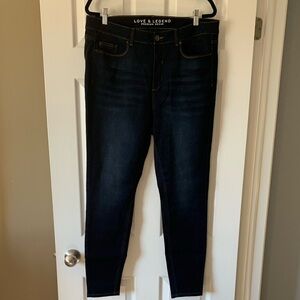 Love & Legend Midnight Blue Skinny Jeans